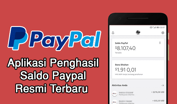 aplikasi penghasil paypal resmi