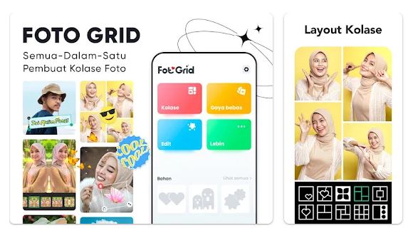 Aplikasi Edit Foto Photo Gird