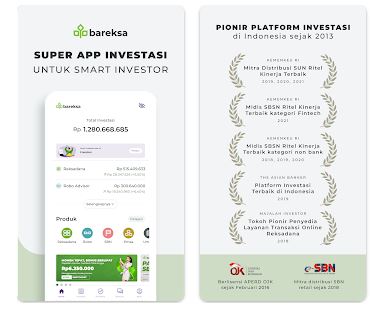 Aplikasi Trading Online Bareksa