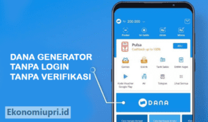 DANA Generator Tanpa Login